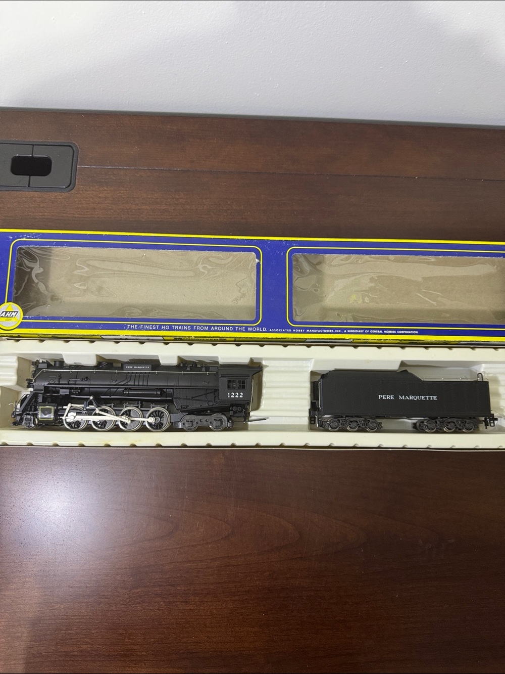 AHM Pere Marquette 2-8-4 Berkshire HO Scale Steam Locomotive (New)